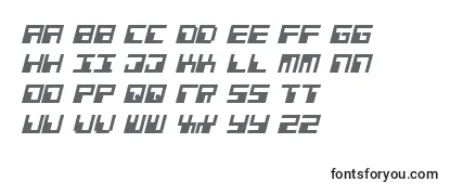 PhaserBankBoldItalic-fontti