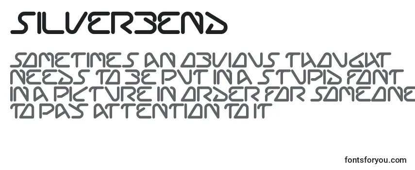Silverbend-fontti