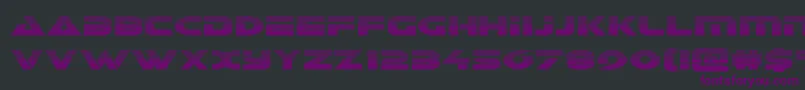 Galantgrad Font – Purple Fonts on Black Background