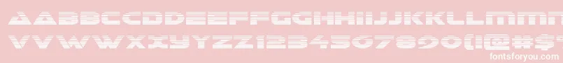Galantgrad Font – White Fonts on Pink Background