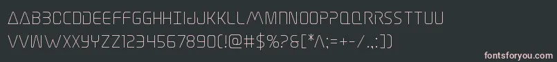 Elitedanger Font – Pink Fonts on Black Background