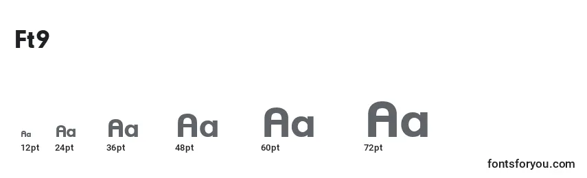 Ft9 Font Sizes