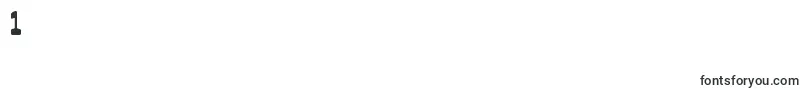 OrbicularBrk Font – Fonts for Digit 1