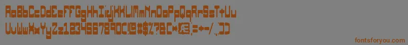 Lisätietoja OrbicularBrk-fontista OrbicularBrk-fontti – ruskeat fontit harmaalla taustalla