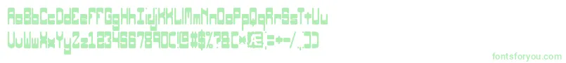 OrbicularBrk-Schriftart – Grüne Schriften