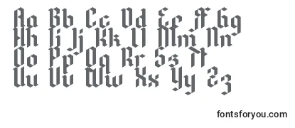 Обзор шрифта Dreifraktur