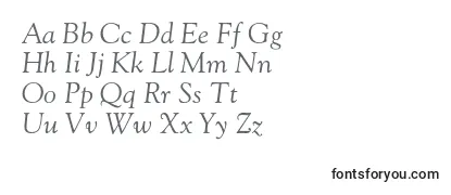 Обзор шрифта GoudystdItalic