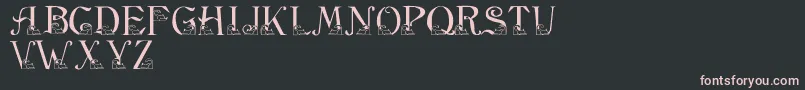 More about LmsStalkingKitten Font LmsStalkingKitten Font – Pink Fonts on Black Background