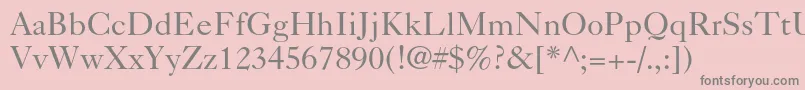 Más sobre la fuente Caslon540ltstdRoman fuente Caslon540ltstdRoman – Fuentes Grises Sobre Fondo Rosa