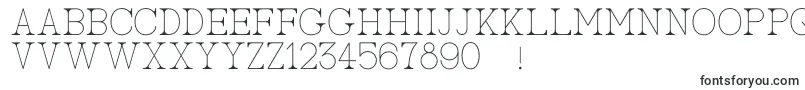 AcBigserifOne-Schriftart – Schriften für Logos