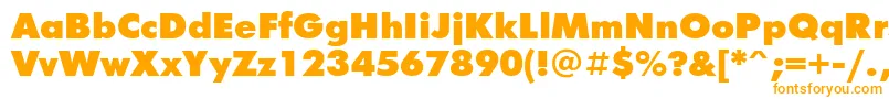 FuturisxgttNormal Font – Orange Fonts