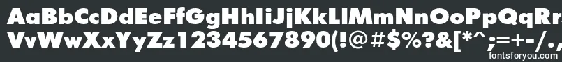 FuturisxgttNormal Font – White Fonts