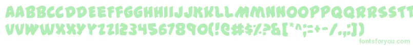 Czcionka 44Font – zielone czcionki