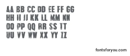 GrungeOverlordsPersonalUseOnly Font