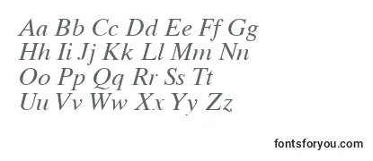 TimesTenCeItalic Font
