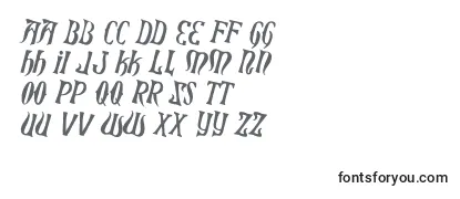 XiphosCounterRotated Font
