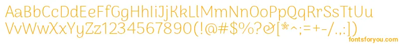 ArimamaduraiExtraligth Font – Orange Fonts