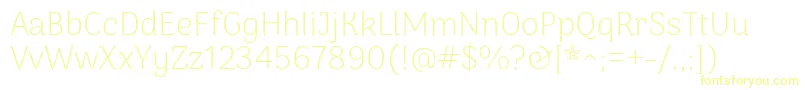 ArimamaduraiExtraligth Font – Yellow Fonts