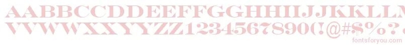 SeriferexptitulBold Font – Pink Fonts on White Background