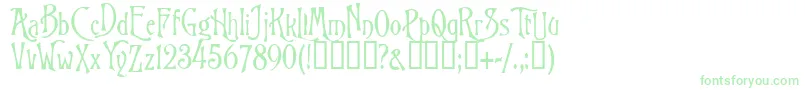 Nitemare Font – Green Fonts