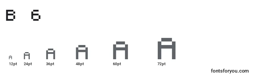 Bit6 Font Sizes
