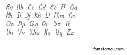 YoshiItalic Font