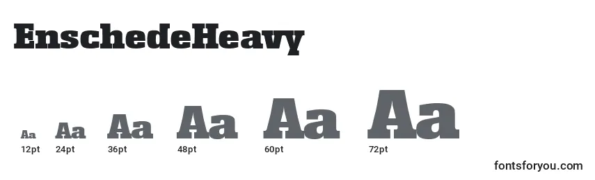 EnschedeHeavy Font Sizes