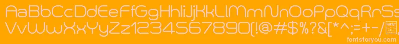 Подробнее о шрифте SmushDemo Шрифт SmushDemo – розовые шрифты на оранжевом фоне