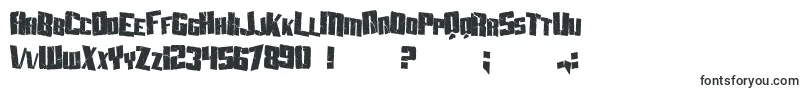 SfAftershockDebrisCondensed Font – Bold Fonts
