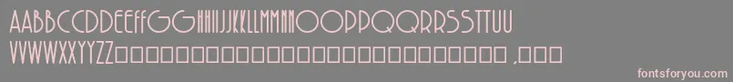 SolarBold Font – Pink Fonts on Gray Background