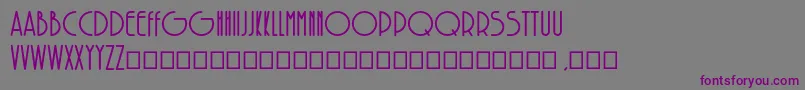 Шрифт SolarBold – фиолетовые шрифты на сером фоне