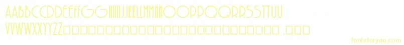 SolarBold-fontti – keltaiset fontit