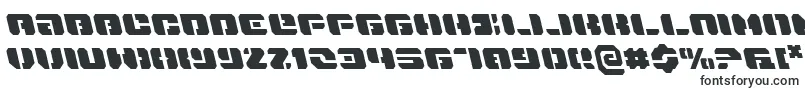 Шрифт Danstargatel – тяжелые шрифты