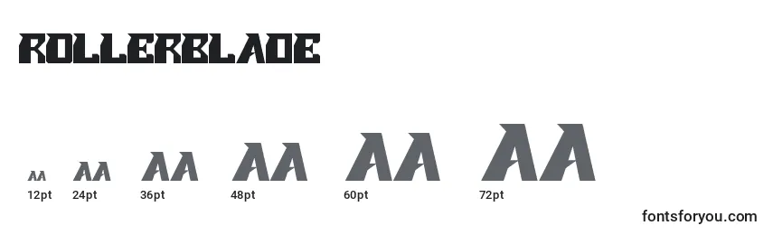 RollerBlade Font Sizes