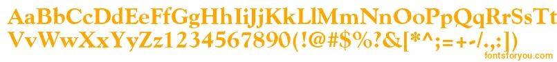 GoudyExtraBold Font – Orange Fonts