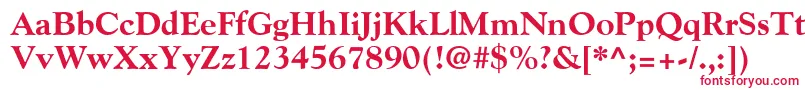 GoudyExtraBold Font – Red Fonts