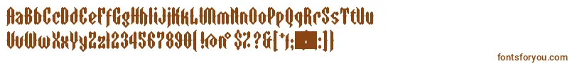 ZtormEyefs Font – Brown Fonts
