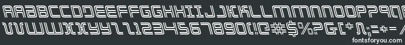 Elecdayl Font – White Fonts on Black Background