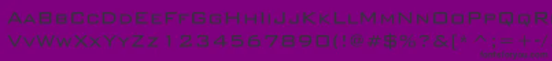 Bankgothiclightc Font – Black Fonts on Purple Background