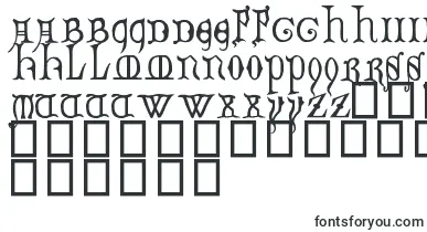 DecoratedMajuscules14thC. font – graphic Fonts