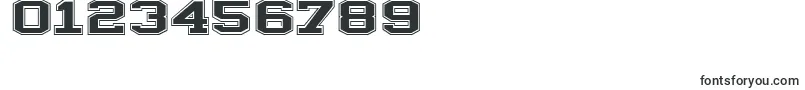 フォントIllinois – 数字と数値のためのフォント