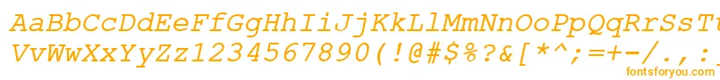 ErKurierKoi8Italic Font – Orange Fonts