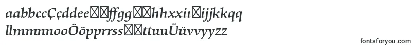 fuente OrigamistdMediumitalic – Fuentes azerbaiyanas