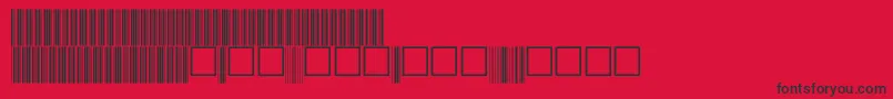 V100018-Schriftart – Schwarze Schriften auf rotem Hintergrund