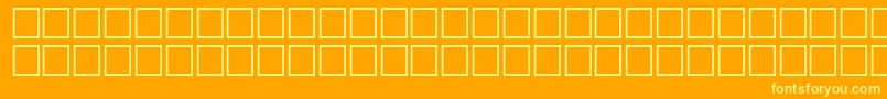 SultanMedium Font – Yellow Fonts on Orange Background