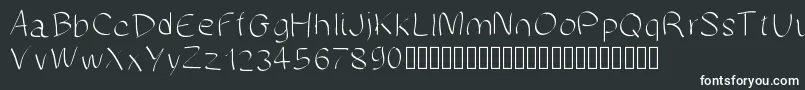 Manuscrite Font – White Fonts