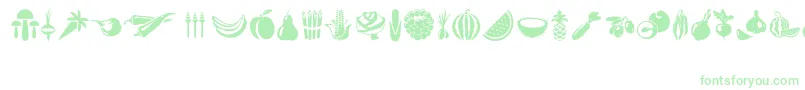 Vegetables Font – Green Fonts