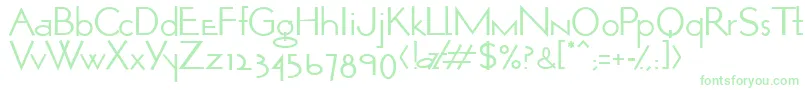 Optio Font – Green Fonts