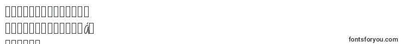 フォントMacilynnMarie – ビルマ語の文字