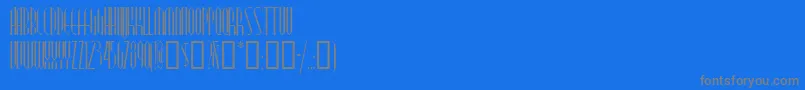 Weitere Informationen zur Moderntypography-Schriftart Moderntypography-Schriftart – Graue Schriften auf blauem Hintergrund